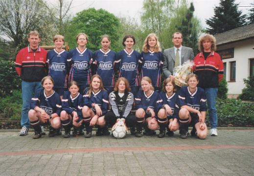 Damenmannschaft 2001 2
