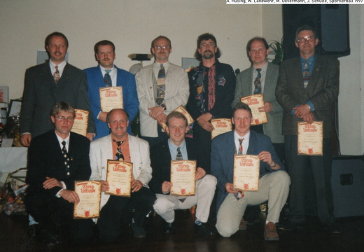 Ehrungen Sportlerball 1997